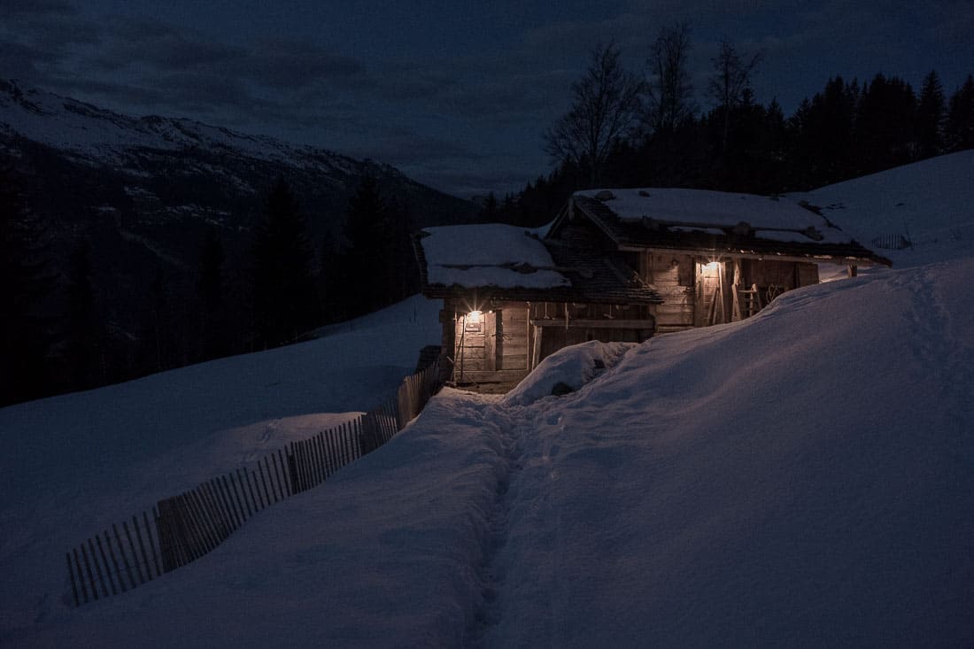 La chévrerie à la Ferme des Vonezins à Thônes dans les Aravis en Haute-Savoie